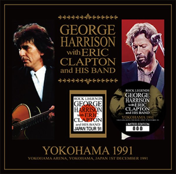 画像1: GEORGE HARRISON WITH ERIC CLAPTON AND HIS BAND - YOKOHAMA 1991(2CD) (1)