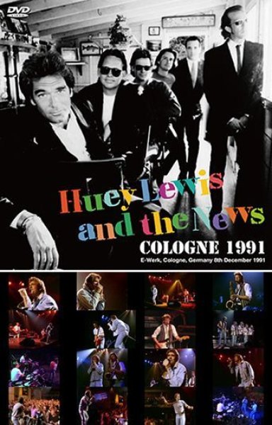 画像1: HUEY LEWIS & THE NEWS - COLOGNE 1991(DVDR) (1)