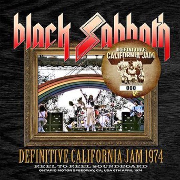 BLACK SABBATH - DEFINITIVE CALIFORNIA JAM 1974: REEL TO REEL  SOUNDBOARD(1CD) - navy-blue