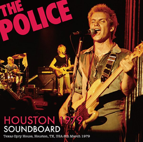 画像1: THE POLICE - HOUSTON 1979 SOUNDBOARD (1CDR) (1)