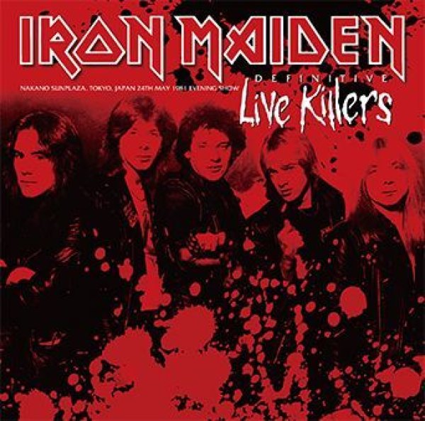 IRON　LIVE　DEFINITIVE　MAIDEN　navy-blue　KILLERS(1CD)*2nd　Press
