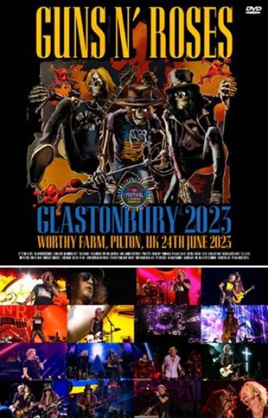 画像1: GUNS N' ROSES - GLASTONBUR 2023(DVDR) (1)