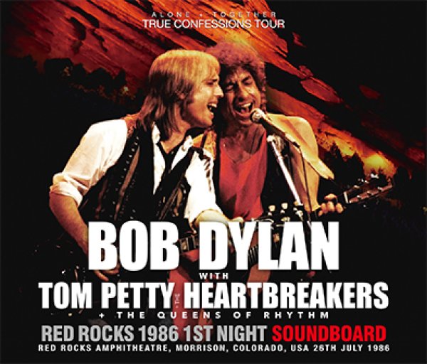 画像1: BOB DYLAN WITH TOM PETTY & THE HEARTBREAKERS - RED ROCKS 1986 1ST NIGHT SOUNDBOARD(3CD) (1)
