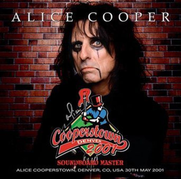 画像1: ALICE COOPER - COOPERSTOWN DENVER 2001: SOUNDBOARD MASTER(1CDR) (1)