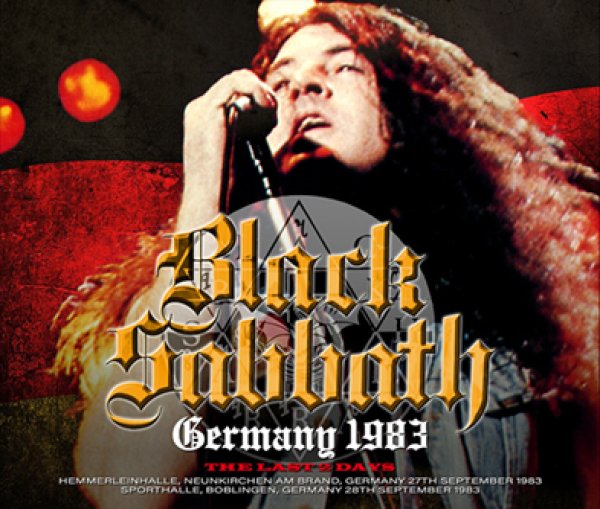 画像1: BLACK SABBATH - GERMANY 1983: THE LAST 2 DAYS(4CDR) (1)