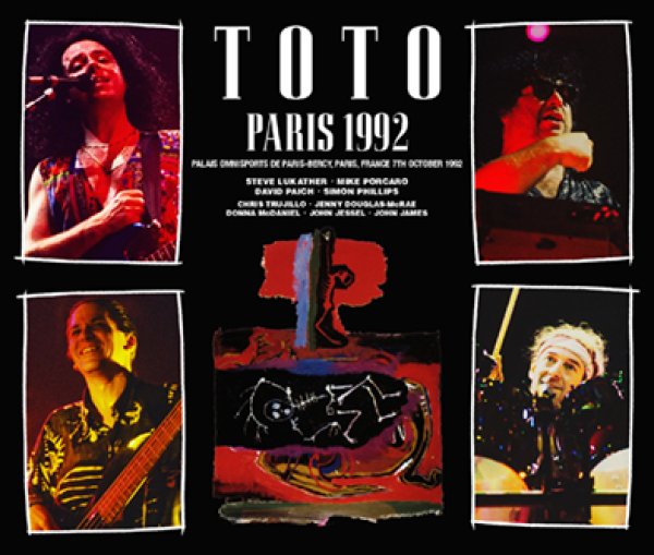 画像1: TOTO - PARIS 1992(3CDR) (1)