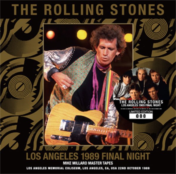 画像1: THE ROLLING STONES - LOS ANGELES 1989 FINAL NIGHT: MIKE MILLARD MASTER TAPES(2CD) (1)