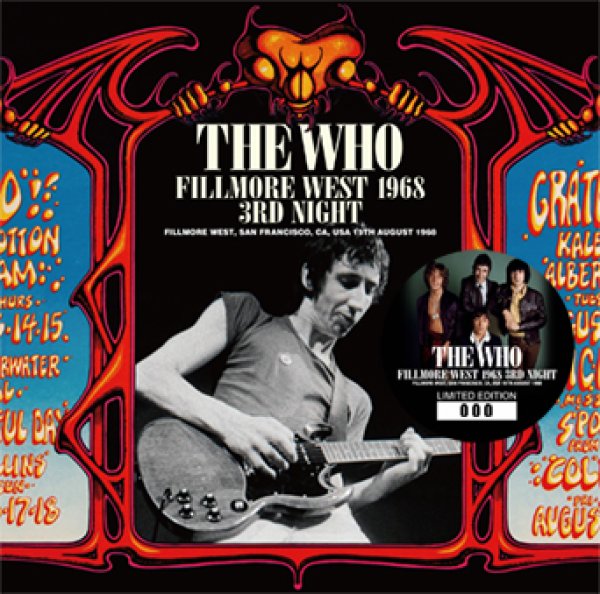 THE WHO FILLMORE WEST 1968 3RD NIGHT(1CD) navy-blue