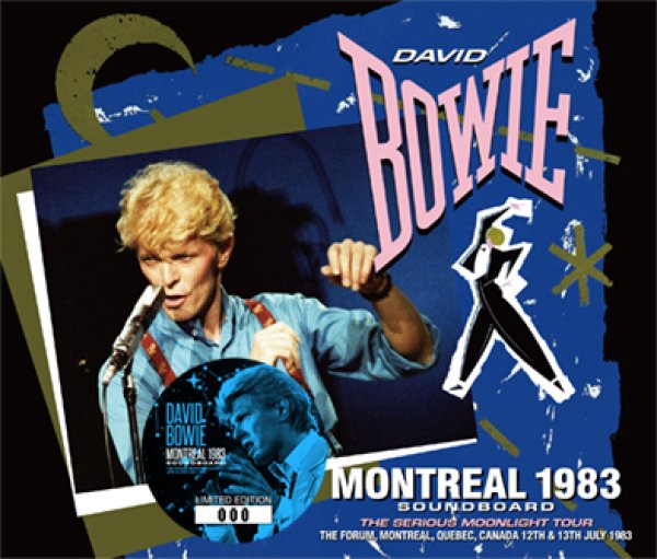 画像1: DAVID BOWIE - MONTREAL 1983 SOUNDBOARD(4CD) (1)