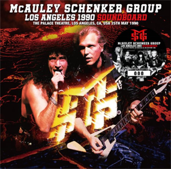 画像1: McAULEY SCHENKER GROUP - LOS ANGELES 1990 SOUNDBOARD(1CD) (1)