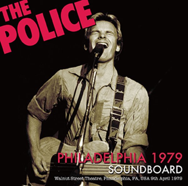 画像1: THE POLICE - PHILADELPHIA 1979 SOUNDBOARD(1CDR) (1)