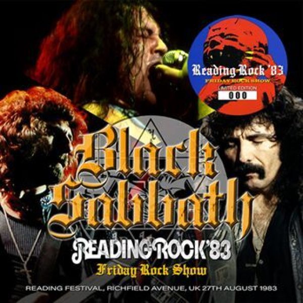 画像1: BLACK SABBATH - READING ROCK '83: FRIDAY ROCK SHOW(1CD) (1)