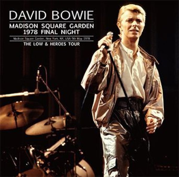 画像1: DAVID BOWIE - MADISON SQUARE GARDEN 1978 FINAL NIGHT(2CD) (1)