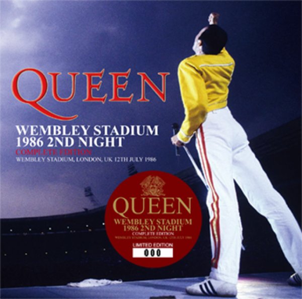 画像1: QUEEN - WEMBLEY STADIUM 1986 2ND NIGHT: COMPLETE EDITION(2CD) (1)