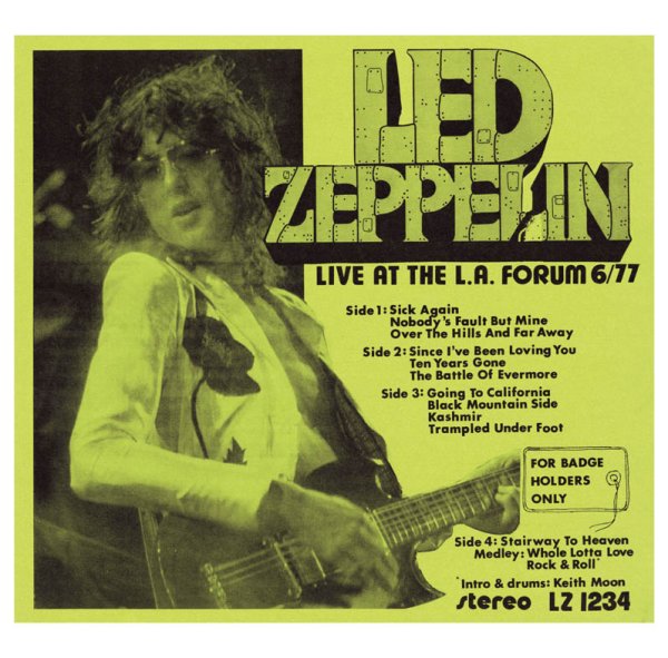 画像4: LED ZEPPELIN - FOR BADGE HOLDERS ONLY: ORIGINAL WIZARDO MASTER RECORDING(3CD) (4)