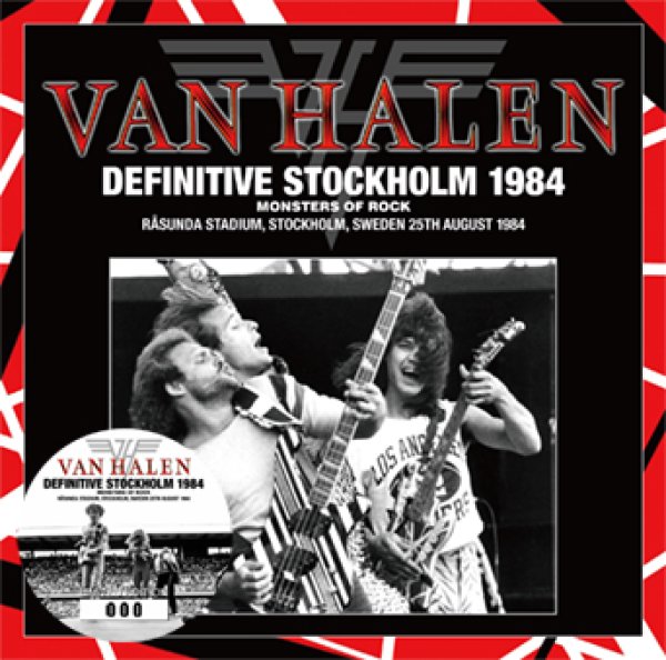 画像1: VAN HALEN - DEFINITIVE STOCKHOLM 1984(2CD) (1)