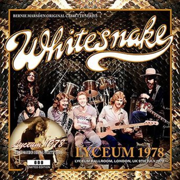 画像1: WHITESNAKE - LYCEUM 1978(1CD) (1)