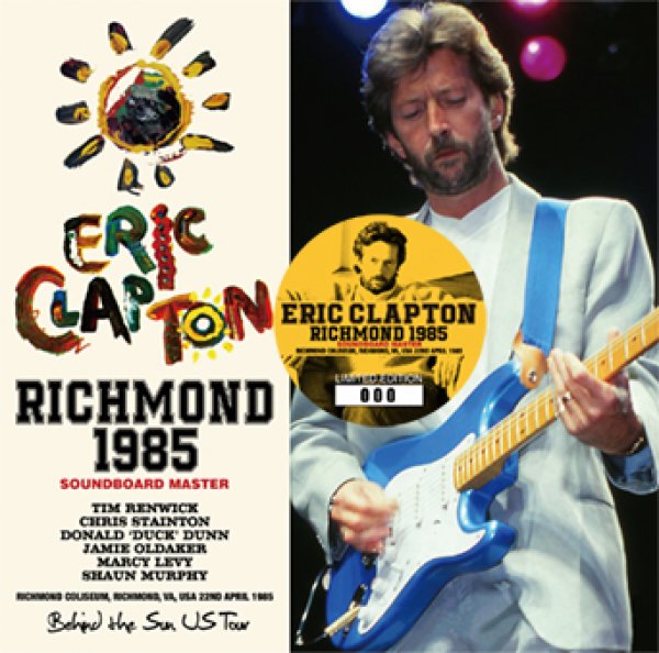 画像1: ERIC CLAPTON - RICHMOND 1985 SOUNDBOARD MASTER(2CD) (1)