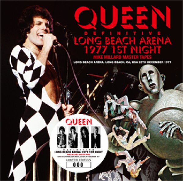 画像1: QUEEN - DEFINITIVE LONG BEACH ARENA 1977 1ST NIGHT: MIKE MILLARD MASTER TAPES(2CD) (1)