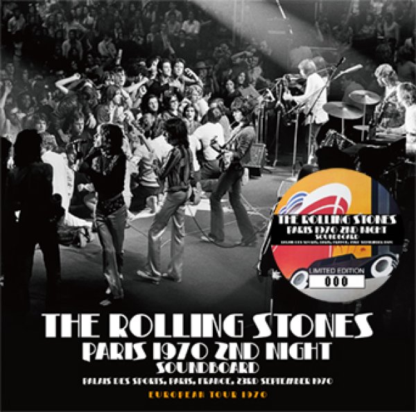 画像1: THE ROLLING STONES - PARIS 1970 2ND NIGHT SOUNDBOARD(CD) (1)