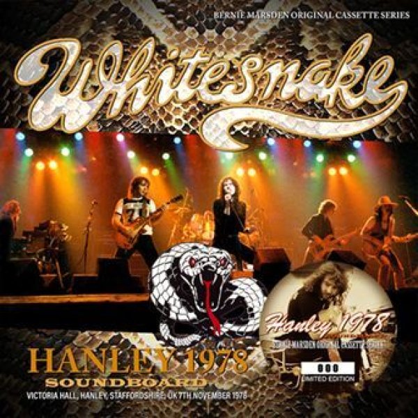 画像1: WHITESNAKE - HANLEY 1978 SOUNDBOARD(1CD) (1)