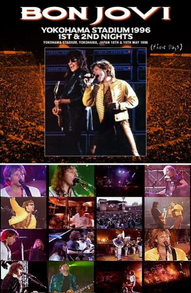 画像1: BON JOVI - YOKOHAMA STADIUM 1996 1ST & 2ND NIGHTS(2CDR+2DVDR) (1)