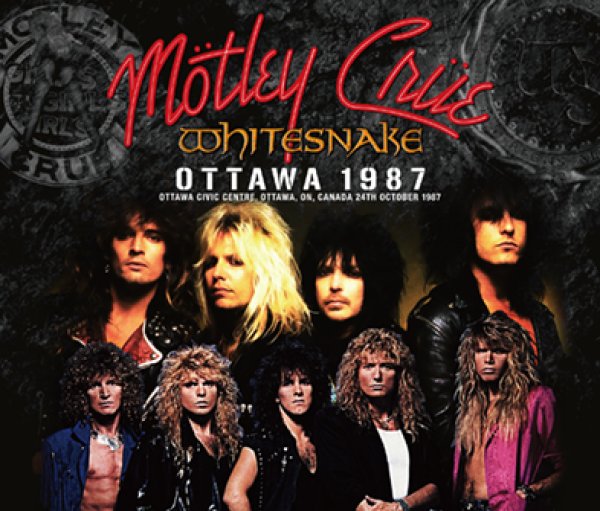 画像1: MOTLEY CRUE/WHITESNAKE - OTTAWA 1987(3CDR) (1)