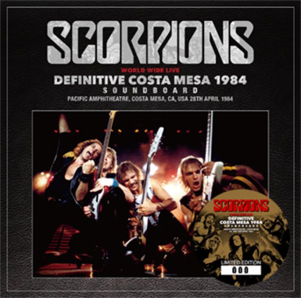SCORPIONS - DEFINITIVE COSTA MESA 1984: SOUNDBOARD(2CD) plus Bonus