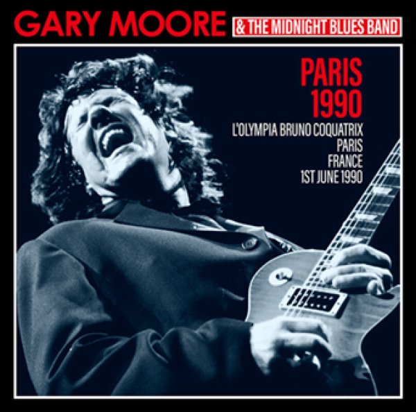 画像1: GARY MOORE & THE MIDNIGHT BLUES BAND - PARIS 1990(2CDR) (1)