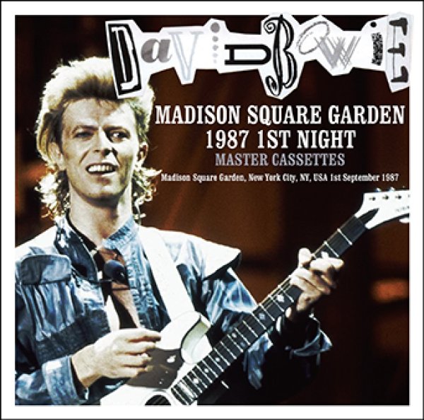 画像1: DAVID BOWIE - MADISON SQUARE GARDEN 1987 1ST NIGHT MASTER CASSETTES(2CDR) (1)