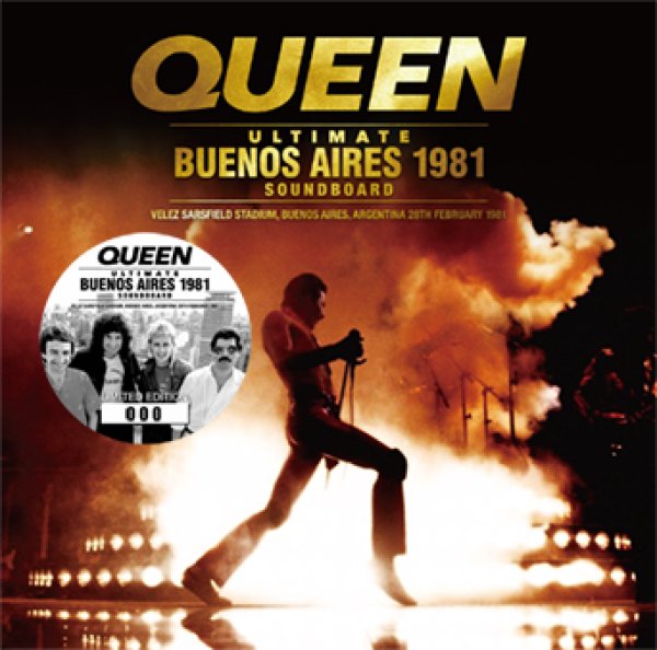 画像1: QUEEN - ULTIMATE BUENOS AIRES 1981 SOUNDBOARD(2CD) (1)