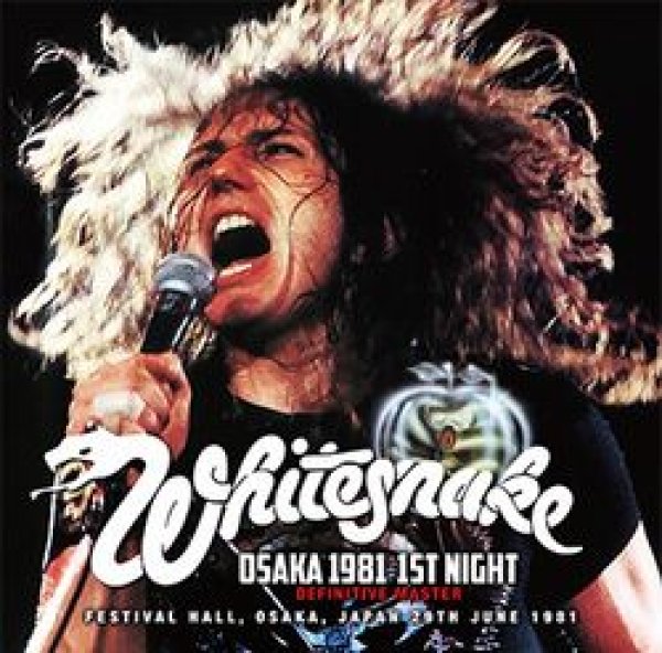 画像1: WHITESNAKE - OSAKA 1981 1ST NIGHT: DEFINITIVE MASTER(2CD) (1)