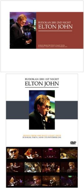 画像1: 【取り寄せ】ELTON JOHN - BUDOKAN 2001 2ND NIGHT(3CD) plus Bonus DVDR (1)