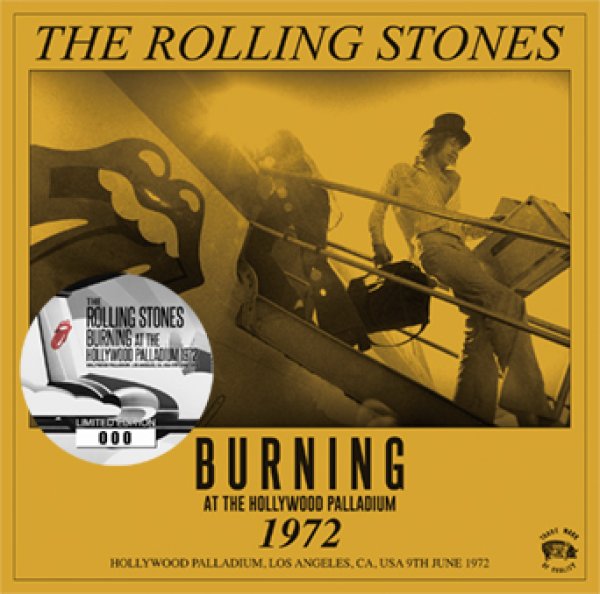 画像1: THE ROLLING STONES - BURNING AT THE HOLLYWOOD PALLADIUM 1972(1CD) (1)