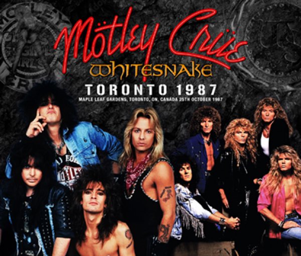 画像1: MOTLEY CRUE/WHITESNAKE - TORONTO 1987(3CDR) (1)