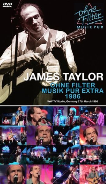 画像1: JAMES TAYLOR - OHNE FILTER MUSIK PUR EXTRA 1986(DVDR) (1)