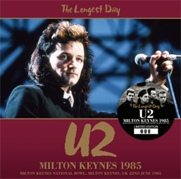 画像1: U2 - MILTON KEYNES 1985(2CD) (1)