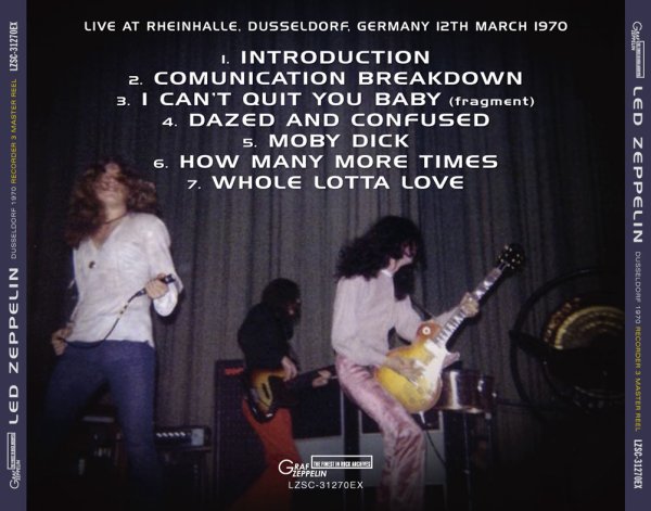 画像2: LED ZEPPELIN - DUSSELDORF 1970 RECORDER 3 (Gift CD) (2)