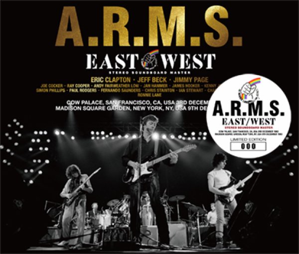 画像1: A.R.M.S. - EAST/WEST: STEREO SOUNDBOARD MASTER(3CD) (1)