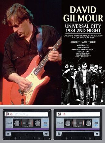 画像1: 【キニー】DAVID GILMOUR - UNIVERSAL CITY 1984 2ND NIGHT(2CD） (1)