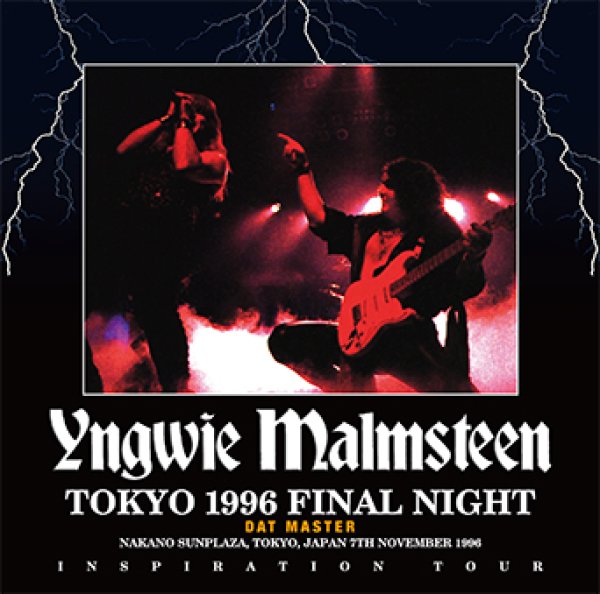 画像1: YNGWIE MALMSTEEN - TOKYO 1996 FINAL NIGHT: DAT MASTER(2CD) (1)