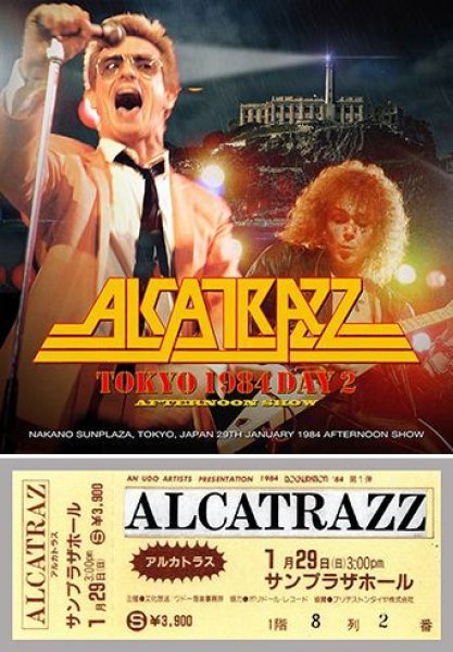 画像1: ALCATRAZZ - TOKYO 1984 DAY 2: AFTERNOON SHOW(1CD) (1)