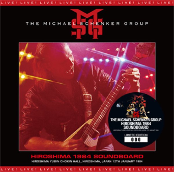 画像1: THE MICHAEL SCHENKER GROUP - HIROSHIMA 1984 SOUNDBOARD(2CD) (1)