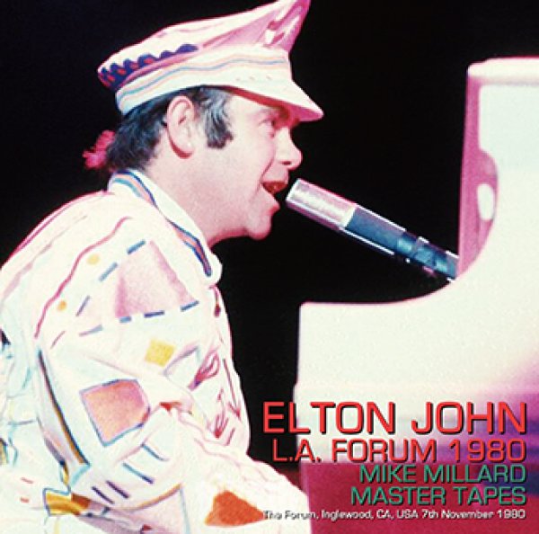 画像1: ELTON JOHN - L.A. FORUM 1980 MIKE MILLARD MASTER TAPES(2CDR) (1)