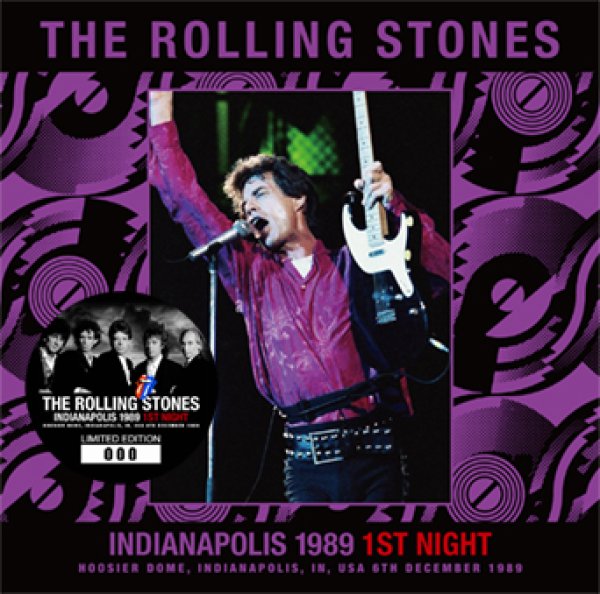 画像1: THE ROLLING STONES - INDIANAPOLIS 1989 1ST NIGHT(2CD) (1)