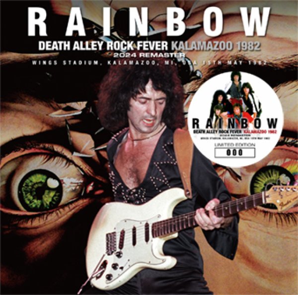 画像1: RAINBOW - DEATH ALLEY ROCK FEVER: KALAMAZOO 1982: 2024 REMASTER(1CD) plus Bonus DVDR* Numbered Stickered Edition Only (1)