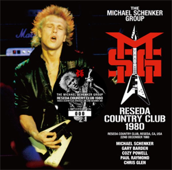 画像1: THE MICHAEL SCHENKER GROUP - RESEDA COUNTRY CLUB 1980(1CD) (1)