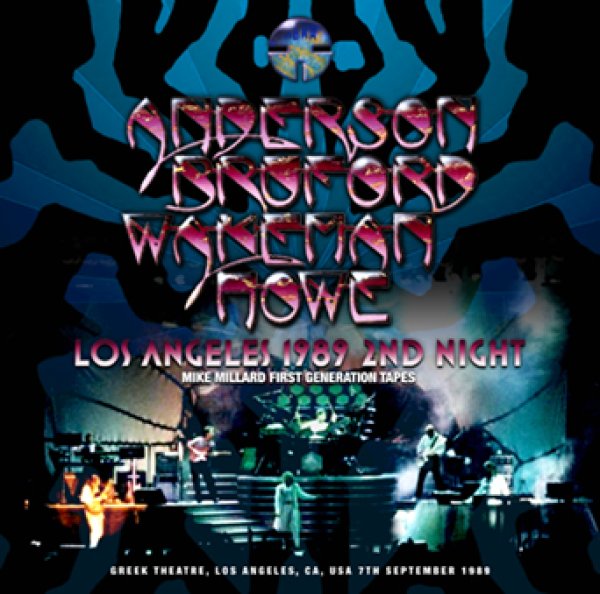 画像1: ANDERSON BRUFORD WAKEMAN HOWE - LOS ANGELES 1989 2ND NIGHT MIKE MILLARD FIRST GENERATION TAPES(2CDR) (1)