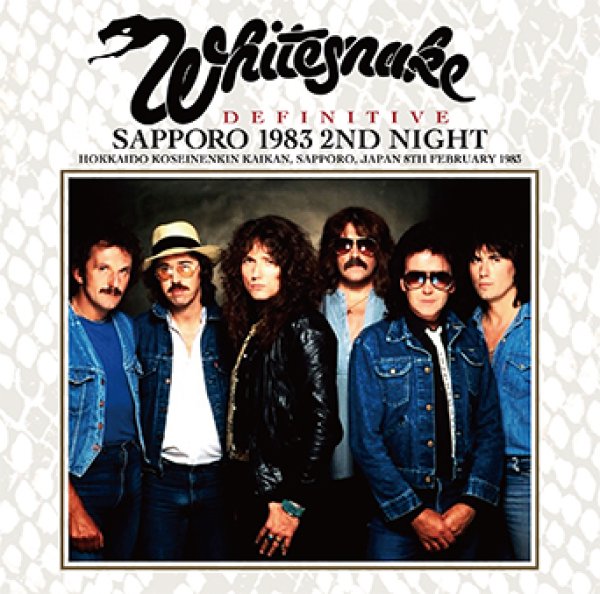 画像1: WHITESNAKE - DEFINITIVE SAPPORO 1983 2ND NIGHT(2CD) (1)