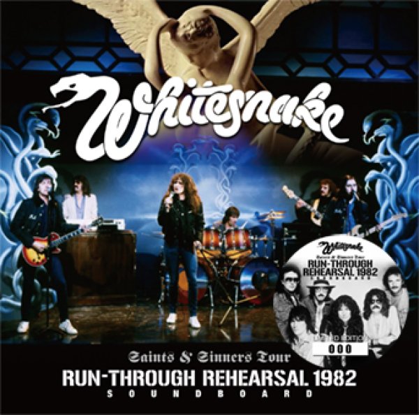 画像1: WHITESNAKE - RUN-THROUGH REHEARSAL 1982 SOUNDBOARD(1CD) (1)
